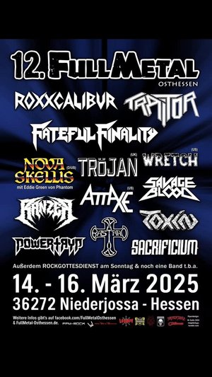 Next Friday - be there @fullmetalosthessen